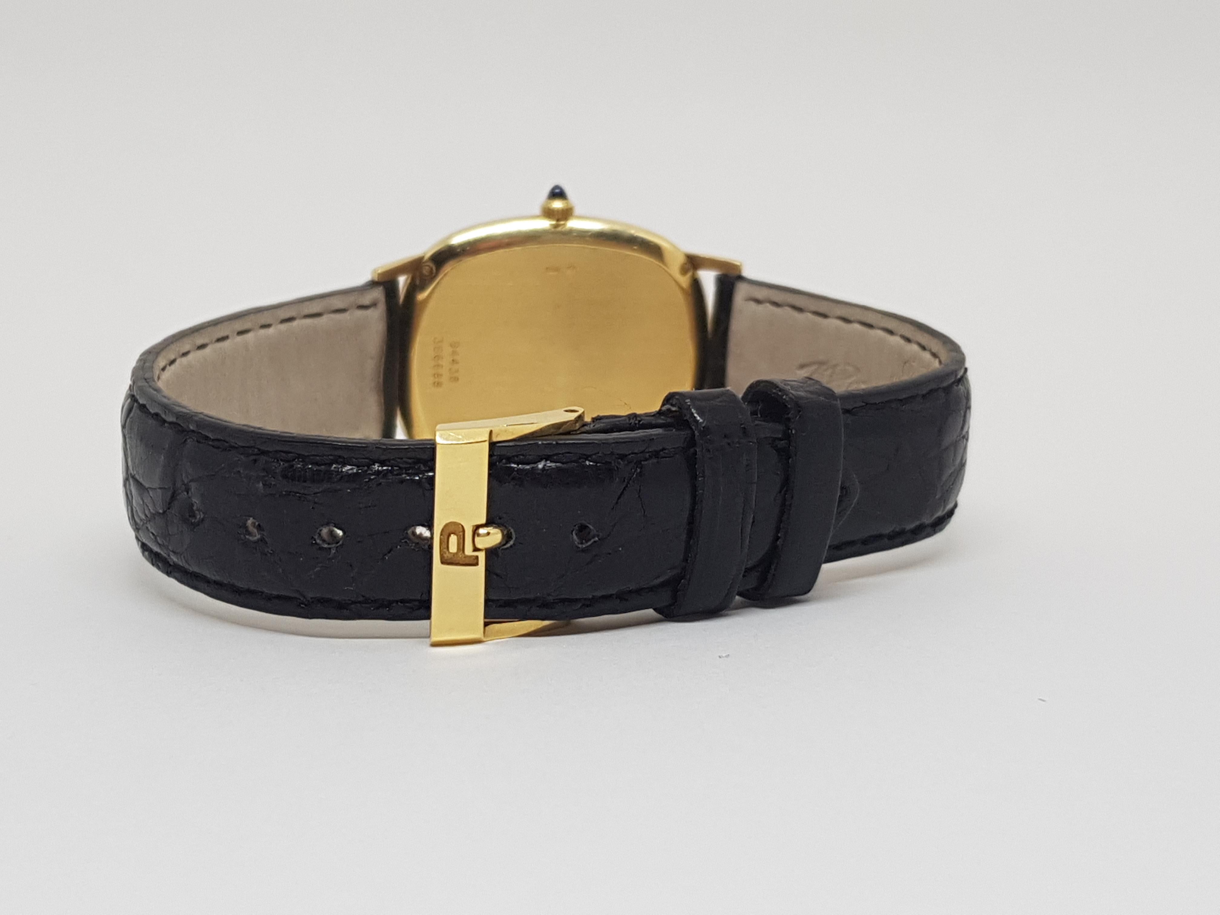 Piaget 18 Carat Yellow Gold Classic Men's Manual Wristwatch 5