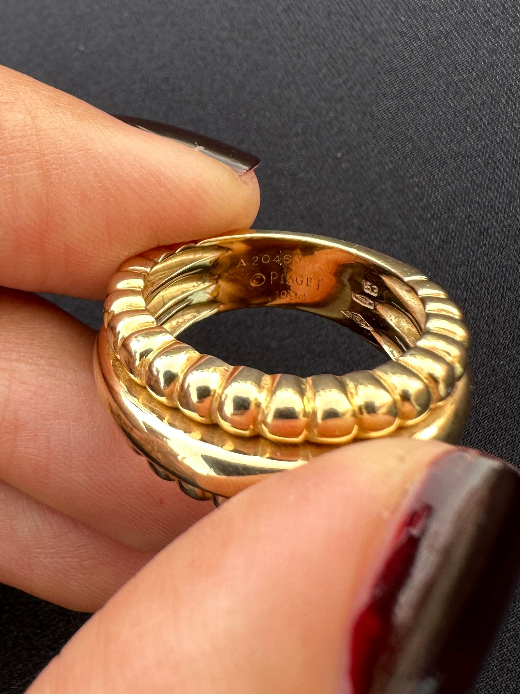 piaget gold ring