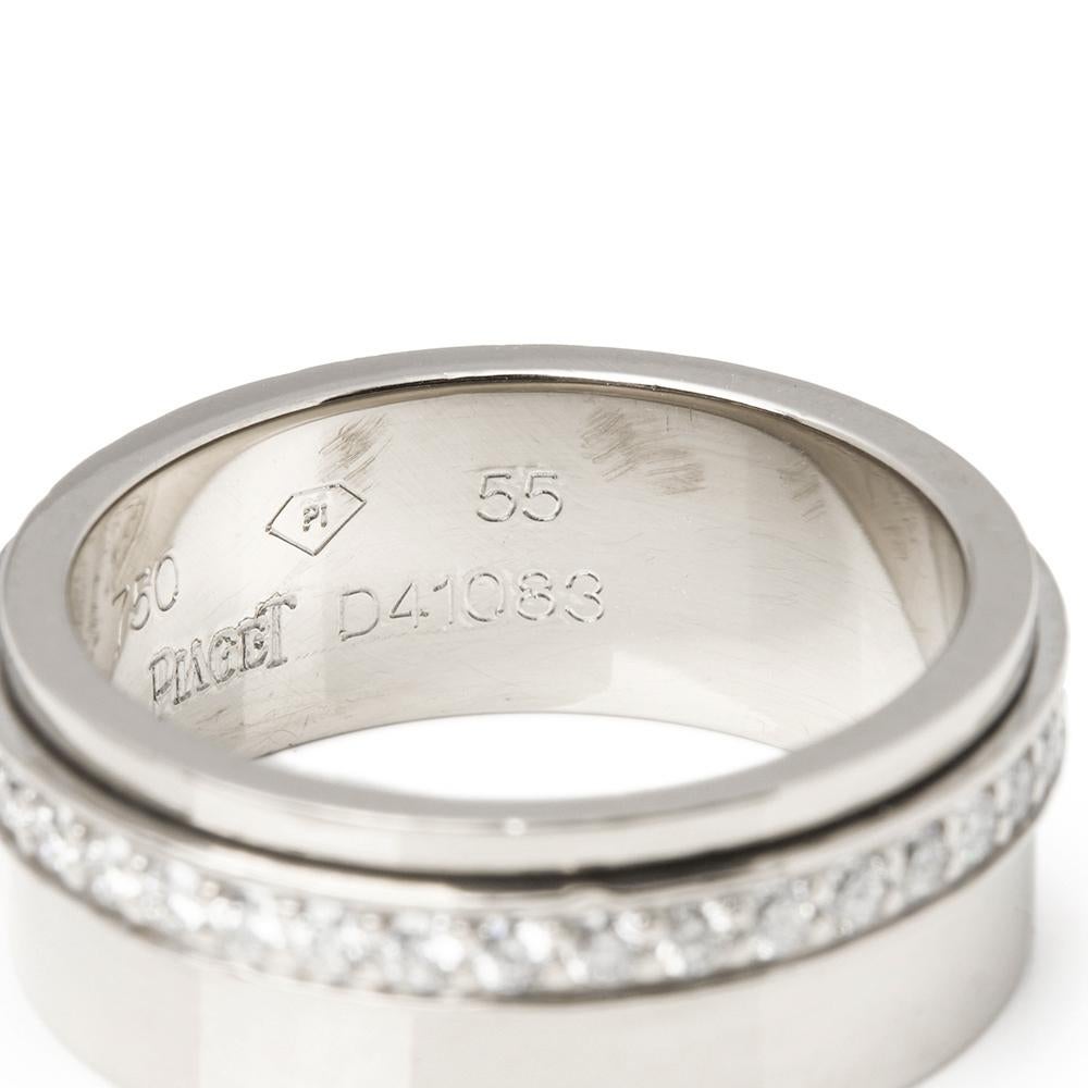 Piaget 18 Karat White Gold Diamond Possession Ring 1