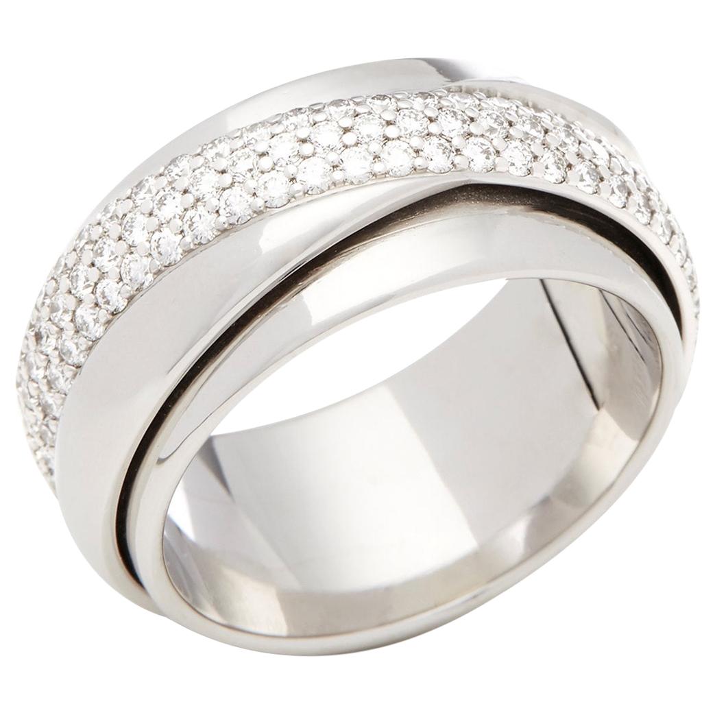 Piaget 18 Karat White Gold Diamond Possession Ring