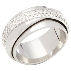Piaget 18 Karat White Gold Diamond Possession Ring