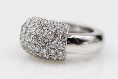 Piaget 18 Karat White Gold Diamond Ring