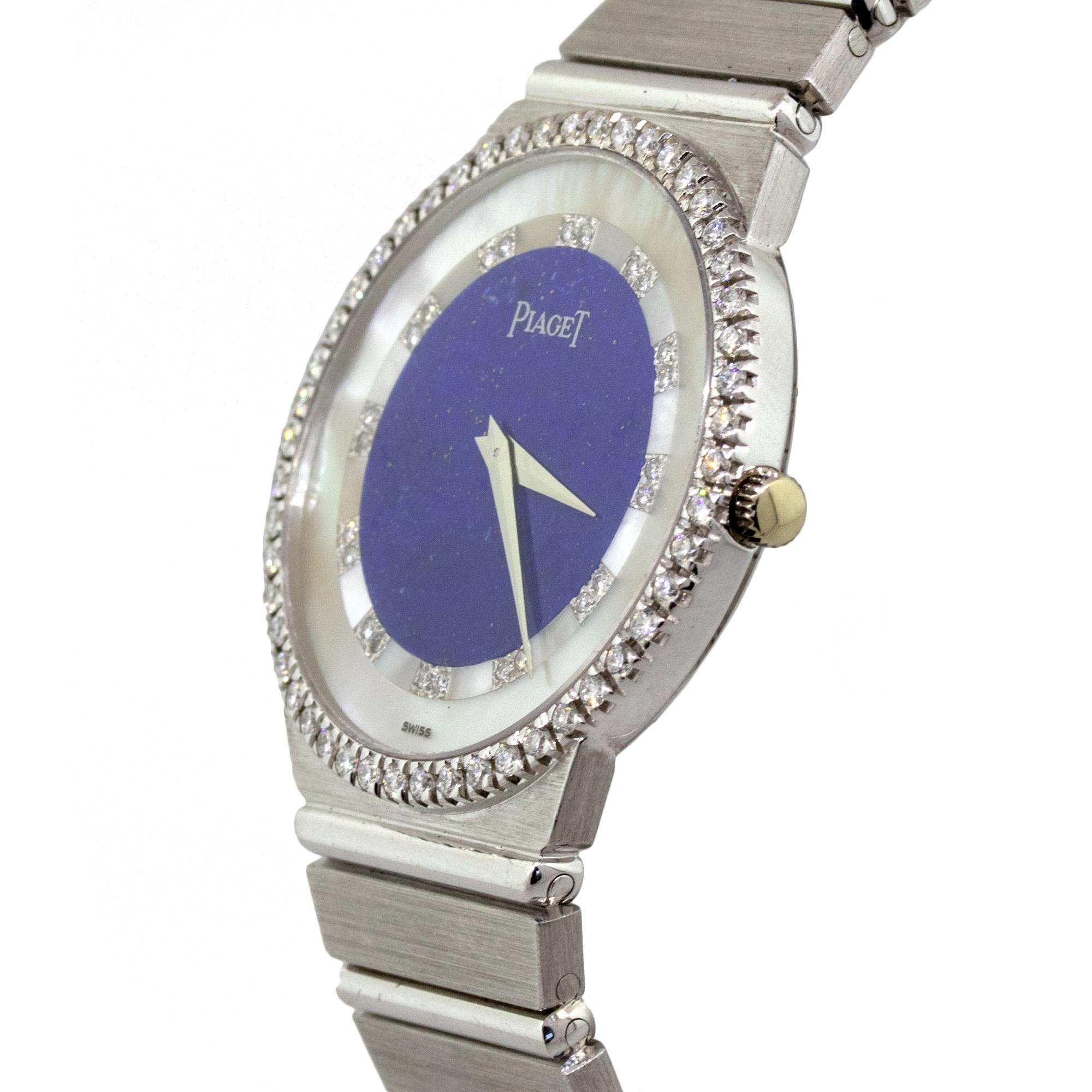 piaget pearl face watch