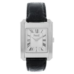 Piaget 18 Karat Weißgold Protocole Herrenuhr Ref. 26200