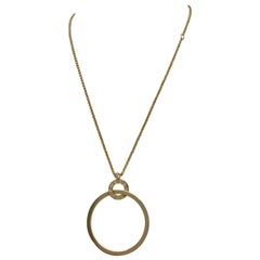 Piaget 18 Karat Yellow Gold and Diamond Possession Necklace