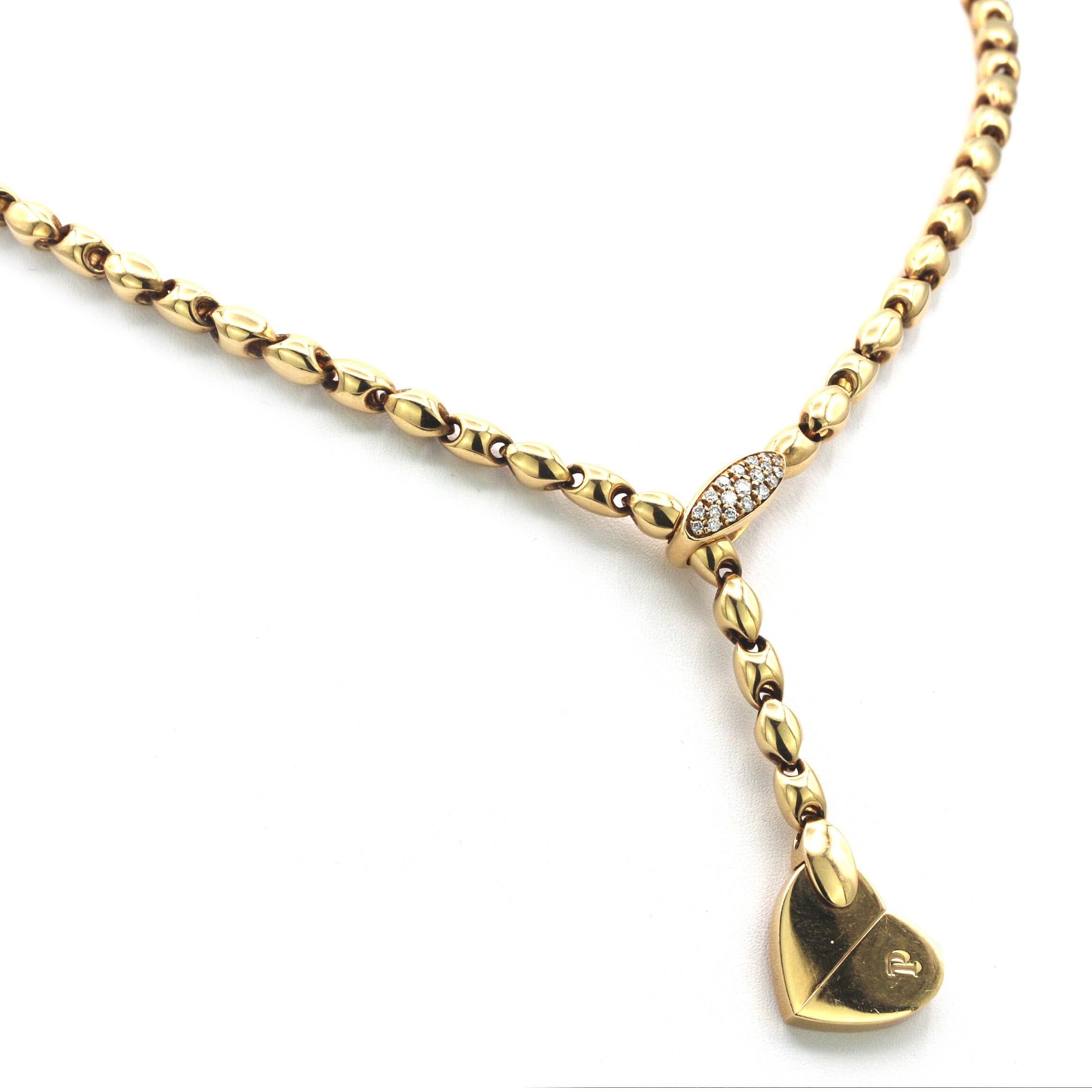piaget heart pendant