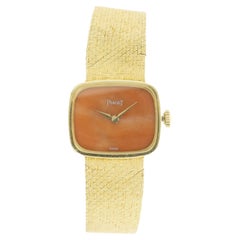 Piaget 18 Karat Yellow Gold Vintage Dress Watch