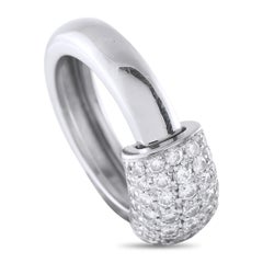 Piaget Ring „Dancer“ aus 18 Karat Weißgold mit einem Diamanten von 0,96 Karat, PG16-062226
