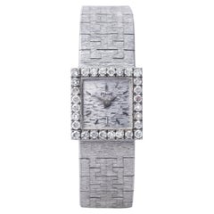 Piaget, 18k White Gold and Diamond Wristwatch