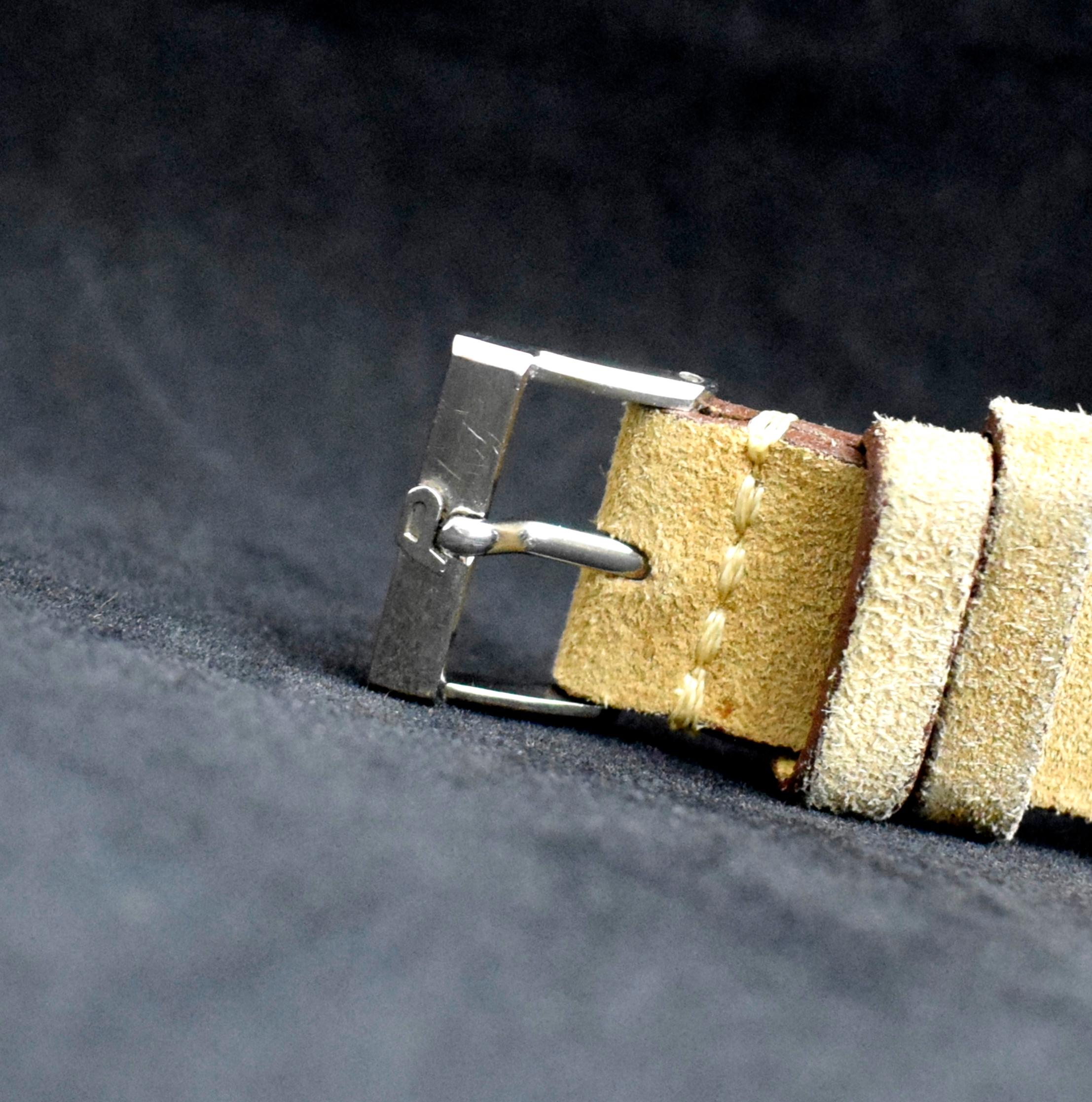 Piaget 18K White Gold Black Tie-Emperador Lapis Dial 12406 Automatic, 1970s 2