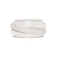 Possession Ring aus 18 Karat Weißgold mit Diamanten von Piaget