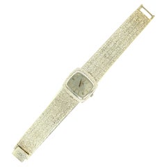 Retro Piaget 18k White Gold Lady's Wristwatch