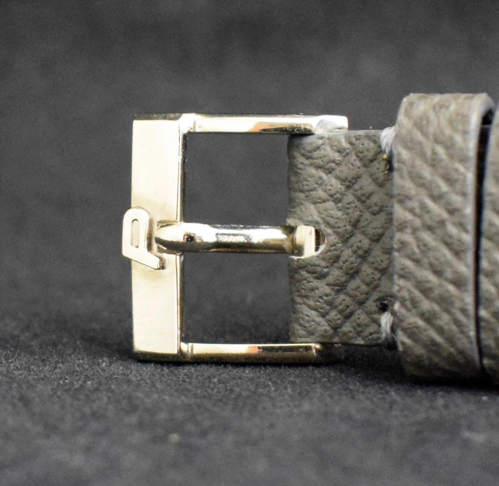 Piaget 18 Karat Weißgold Stein-Zifferblatt Roter Rutilquarz 9791, 1970er Jahre 2