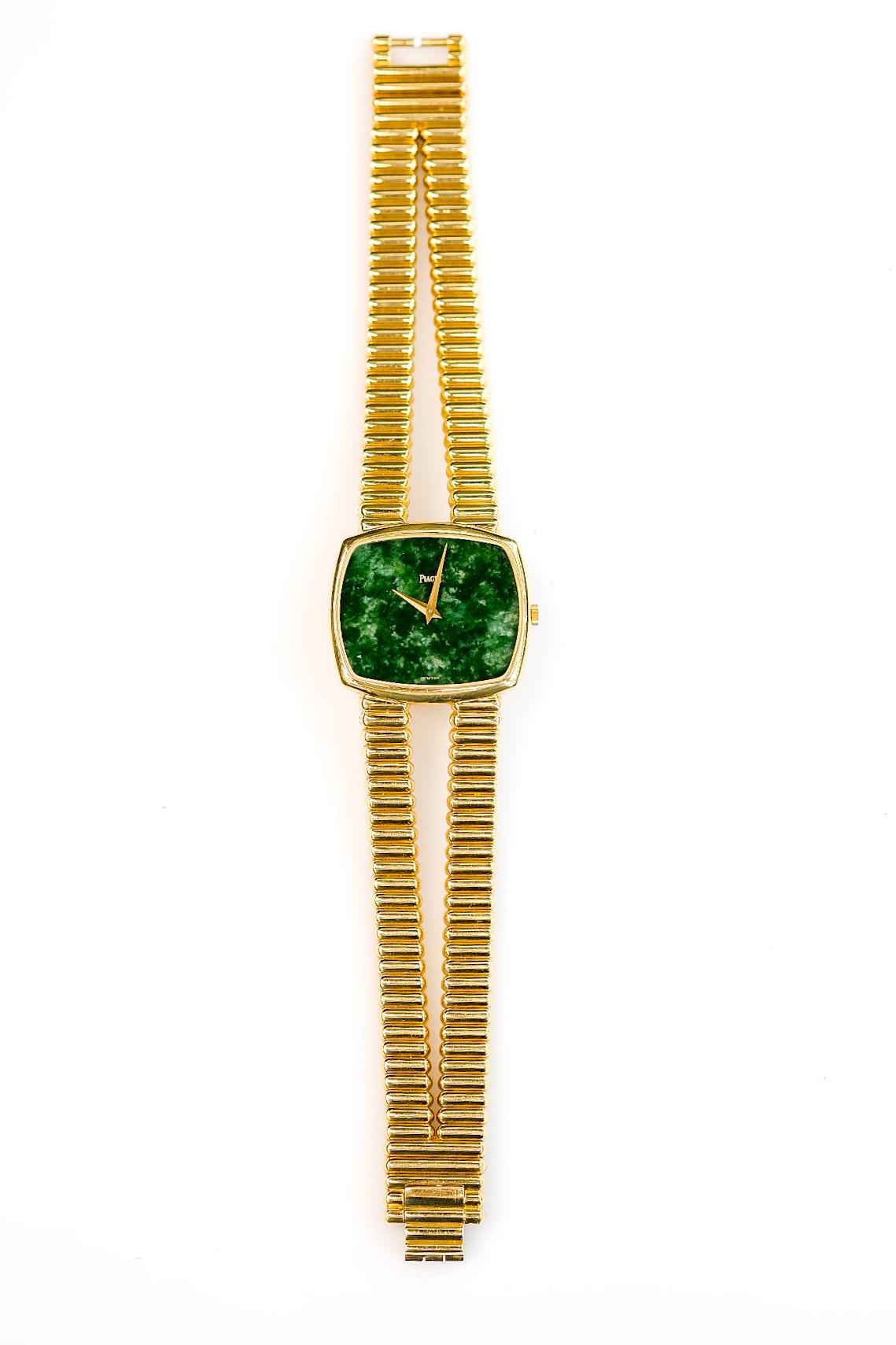 Piaget 18K Yellow Gold 1970's Vintage Ref 9731 Mechanical Wrist Watch 1