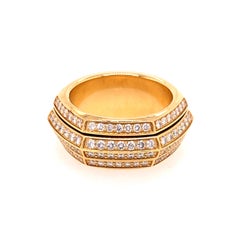 Piaget 18 Karat Yellow Gold Diamond Possession Ring