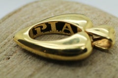 Piaget 18 Karat Yellow Gold Heart Pendant
