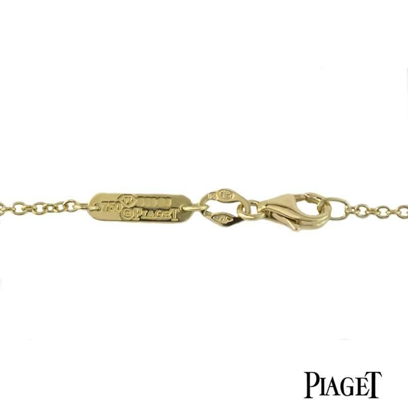 Piaget 18-Karat Yellow Gold Possession Ball Pendant In Excellent Condition For Sale In London, GB