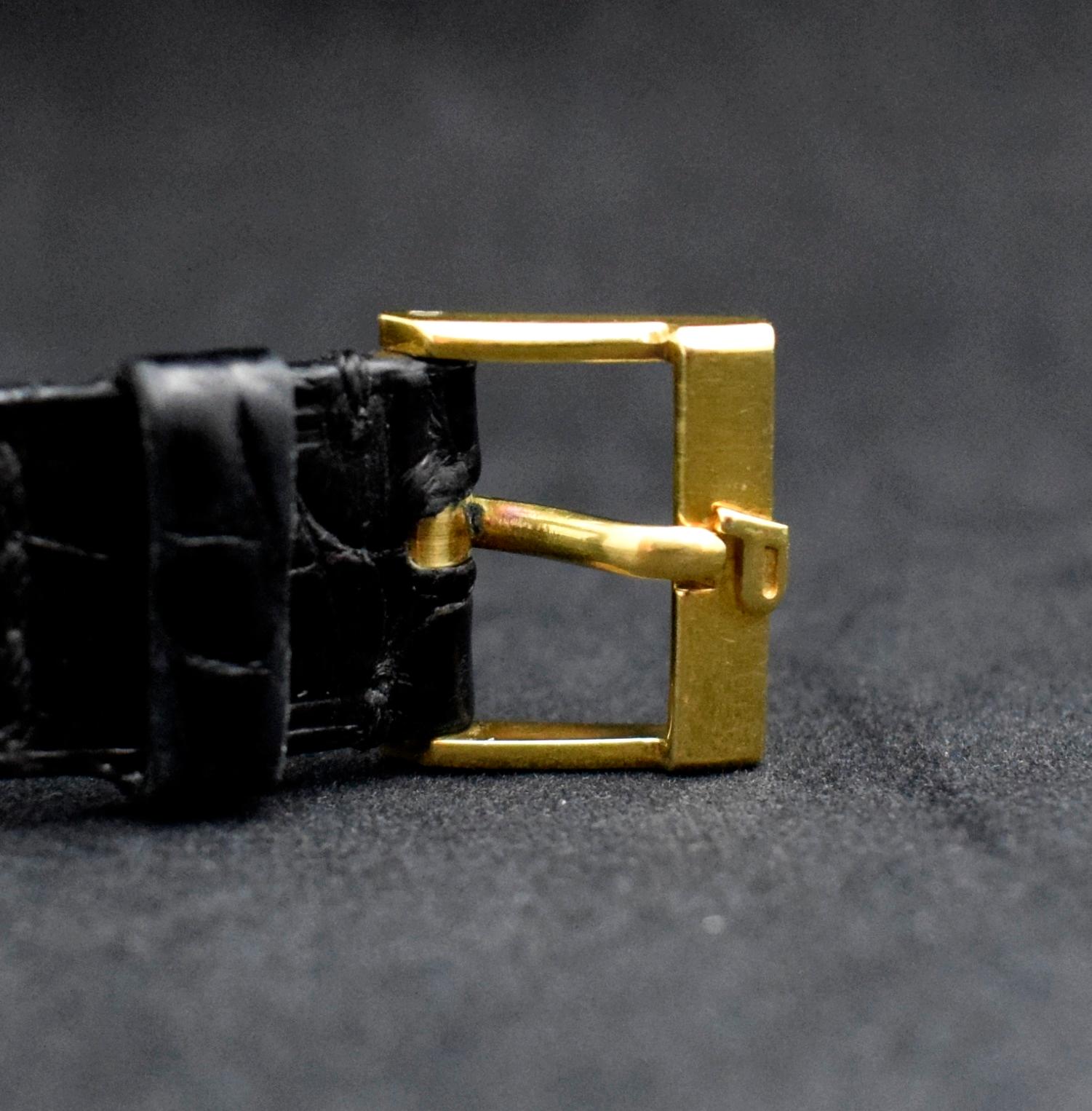 Piaget 18K Yellow Gold Purple Dial Manual Wind 9791, 1980's 2