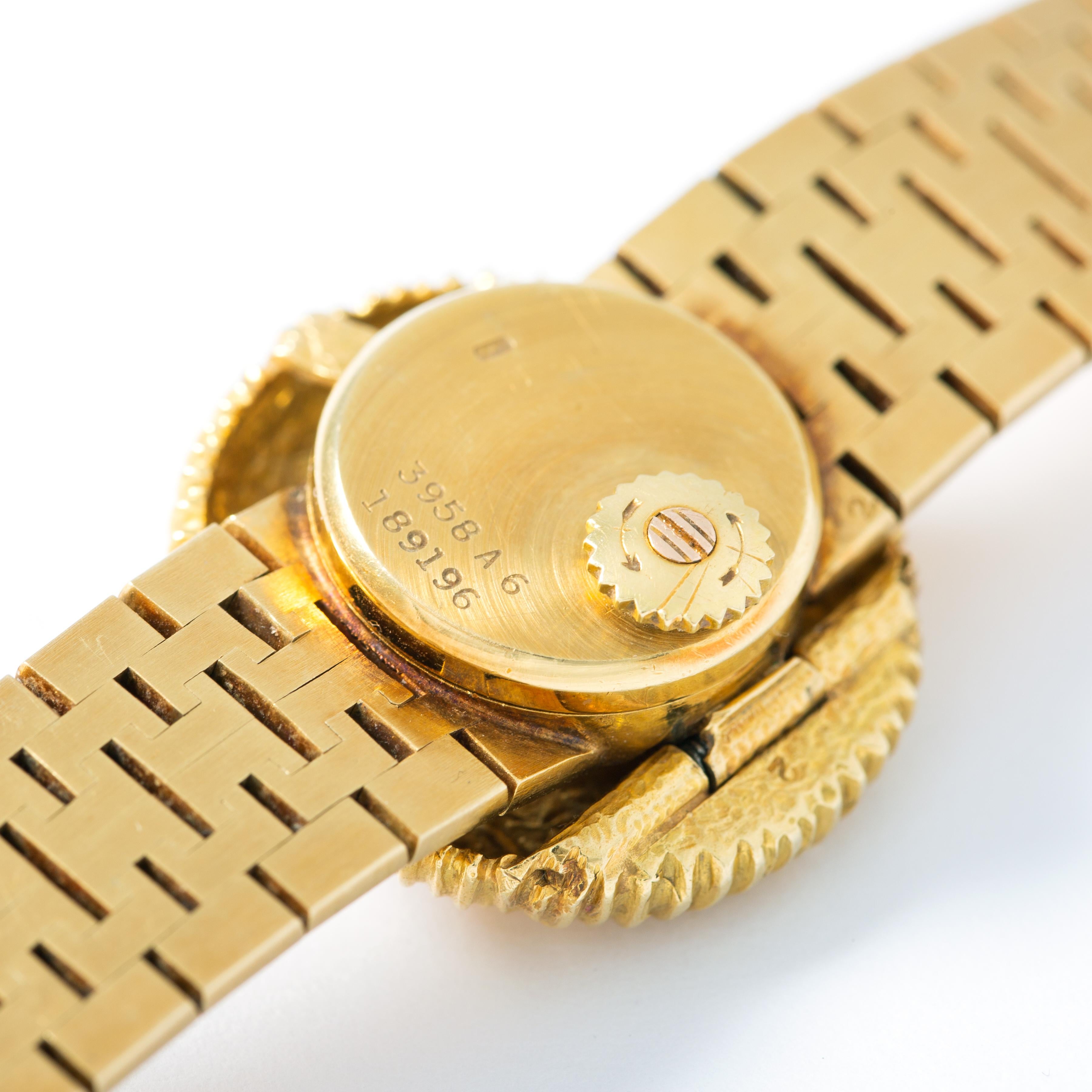 Piaget 18Karat Yellow Gold Wristwatch, circa 1960s For Sale 2