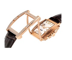 Piaget 18 Karat Diamond Watch with Mother of Pearl Dial