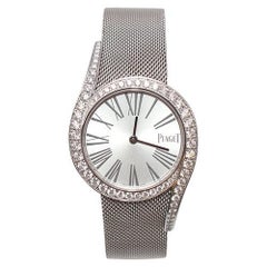 Piaget Montre Limelight Gala en or blanc 18 carats et diamants