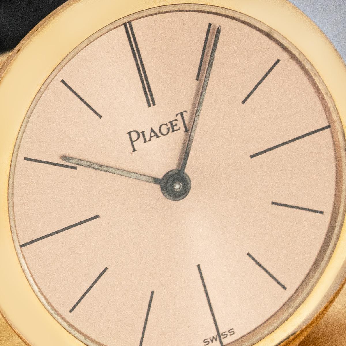 Women's or Men's Piaget 20 Dollar Gold Coin Wristwatch 900B 1972 For Sale