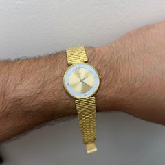 Piaget 2642 18K Gold Ultra-Thin Manual 2-Tone Dial 31mm Watch