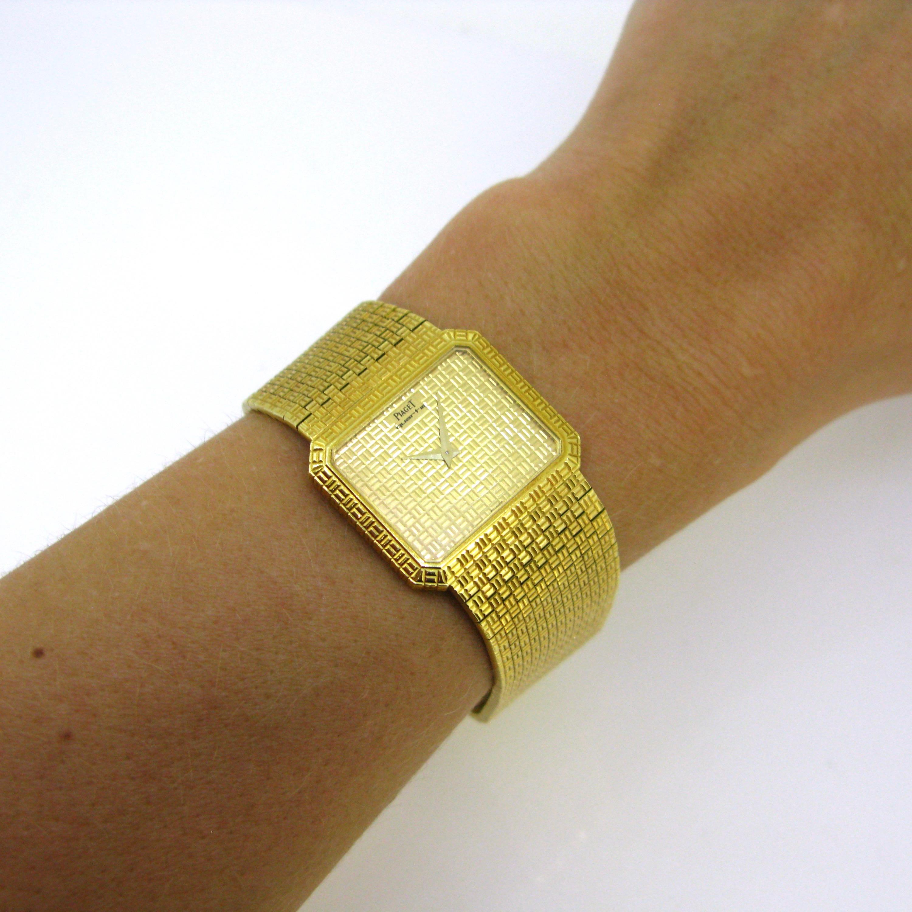 piaget watch gold vintage