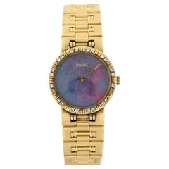 Piaget 80564 K 81 Dancer 18 Karat Yellow Gold Diamond Ladies Watch