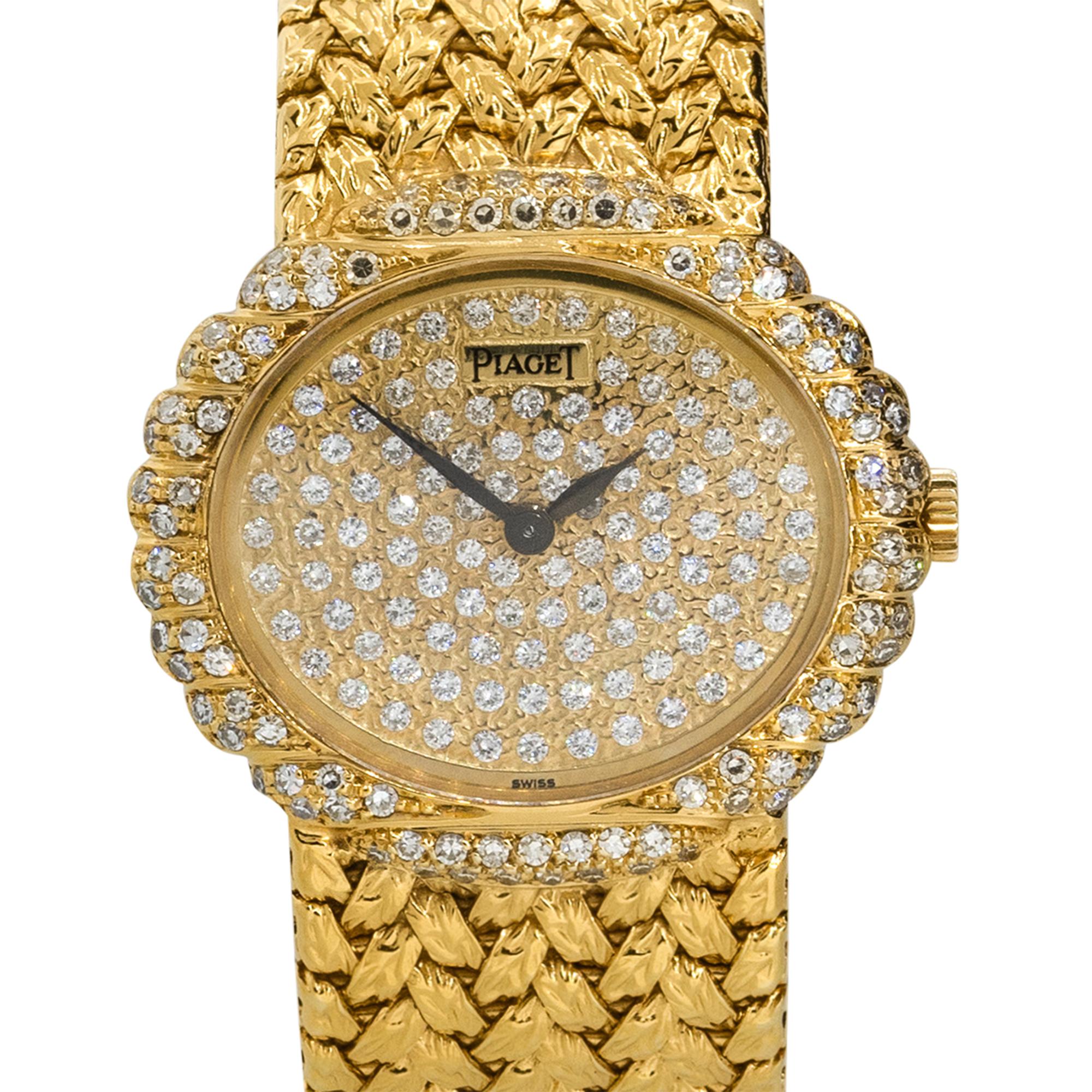 piaget diamond watch ladies