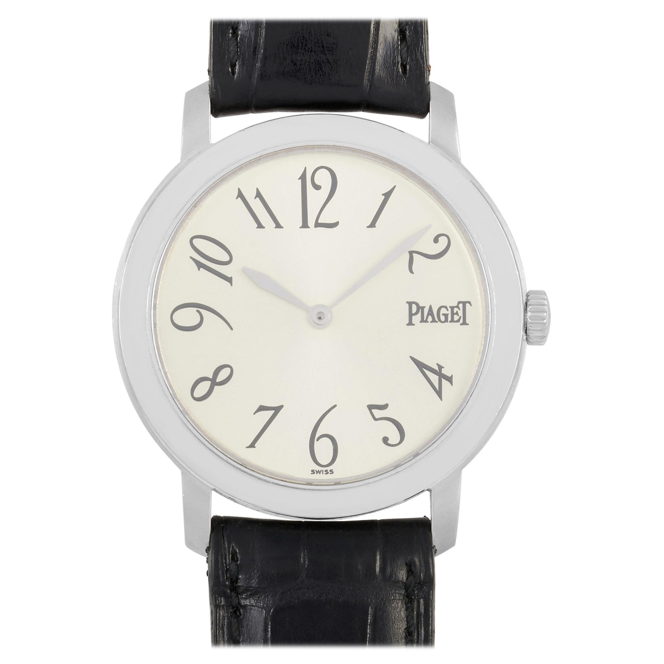 Piaget Altiplano 18 Karat White Gold Watch 850215
