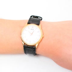 Piaget Altiplano Ultra Thin Unisex Watch with Crocodile Skin Strap