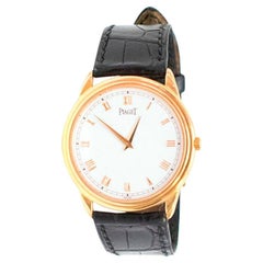 Used Piaget Altiplano Ultra Thin Unisex Watch with Leather Strap