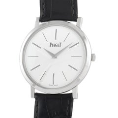 Piaget Altiplano Weißgold Uhr G0A29112