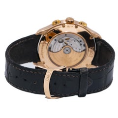 Piaget Black Tie Gouverneur GOA37112 18K Rose Gold Oval Dial Men's Watch 43mm