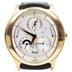 Piaget Montre Gouverneur à calendrier perpétuel cravate noire