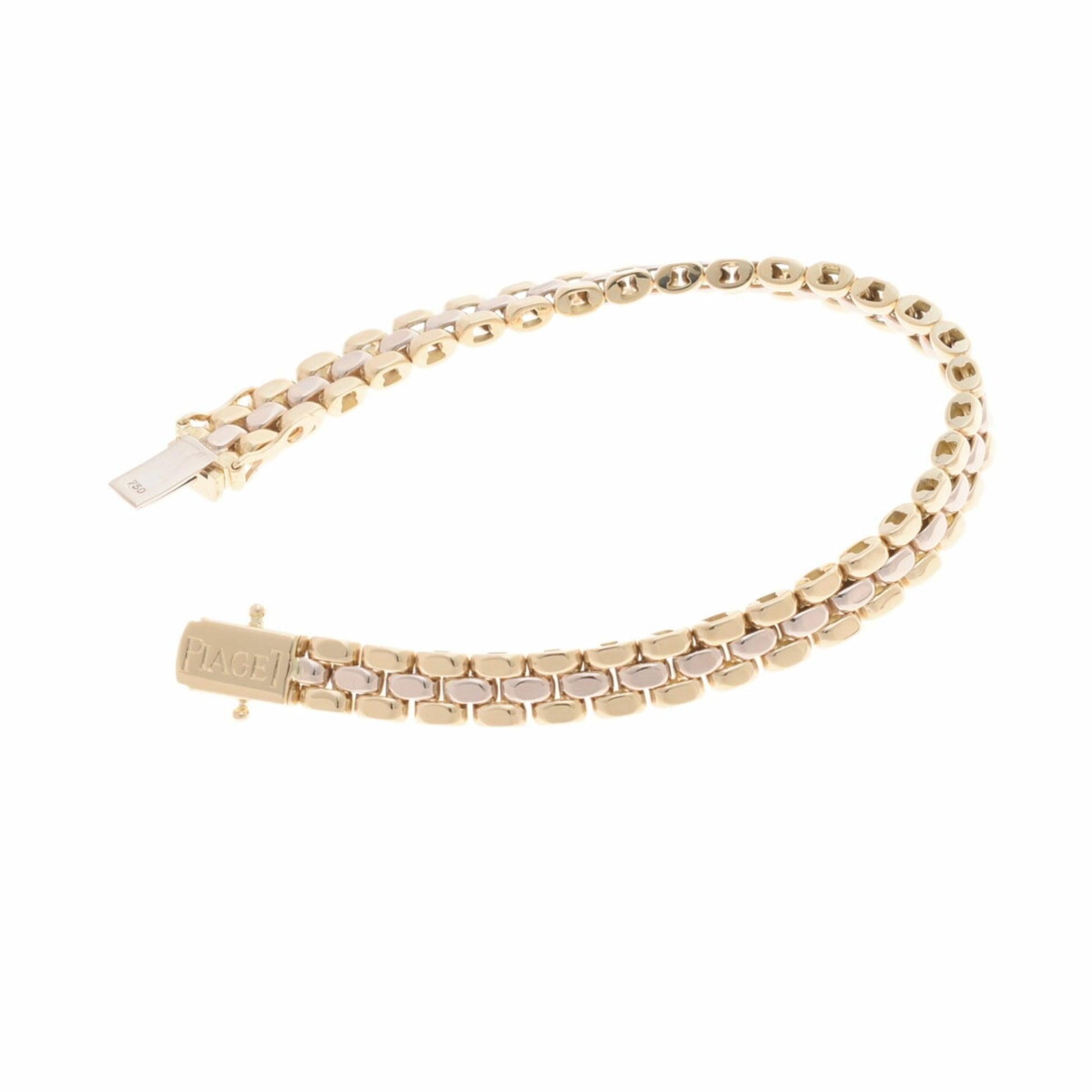 Piaget Bracelet in 18K Yellow Gold and White Gold For Sale 2