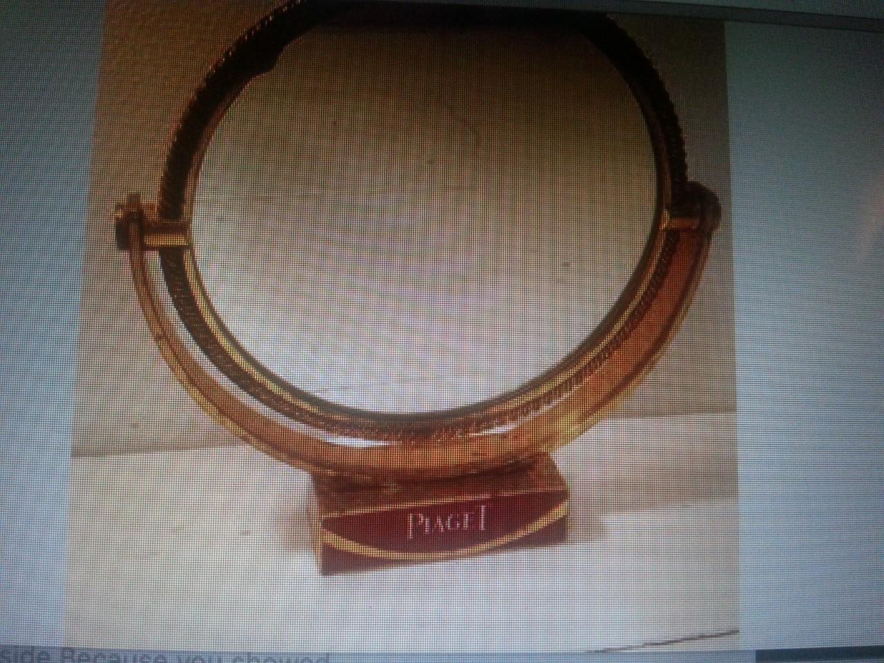 Piaget Brass Vanity Table Mirror 4