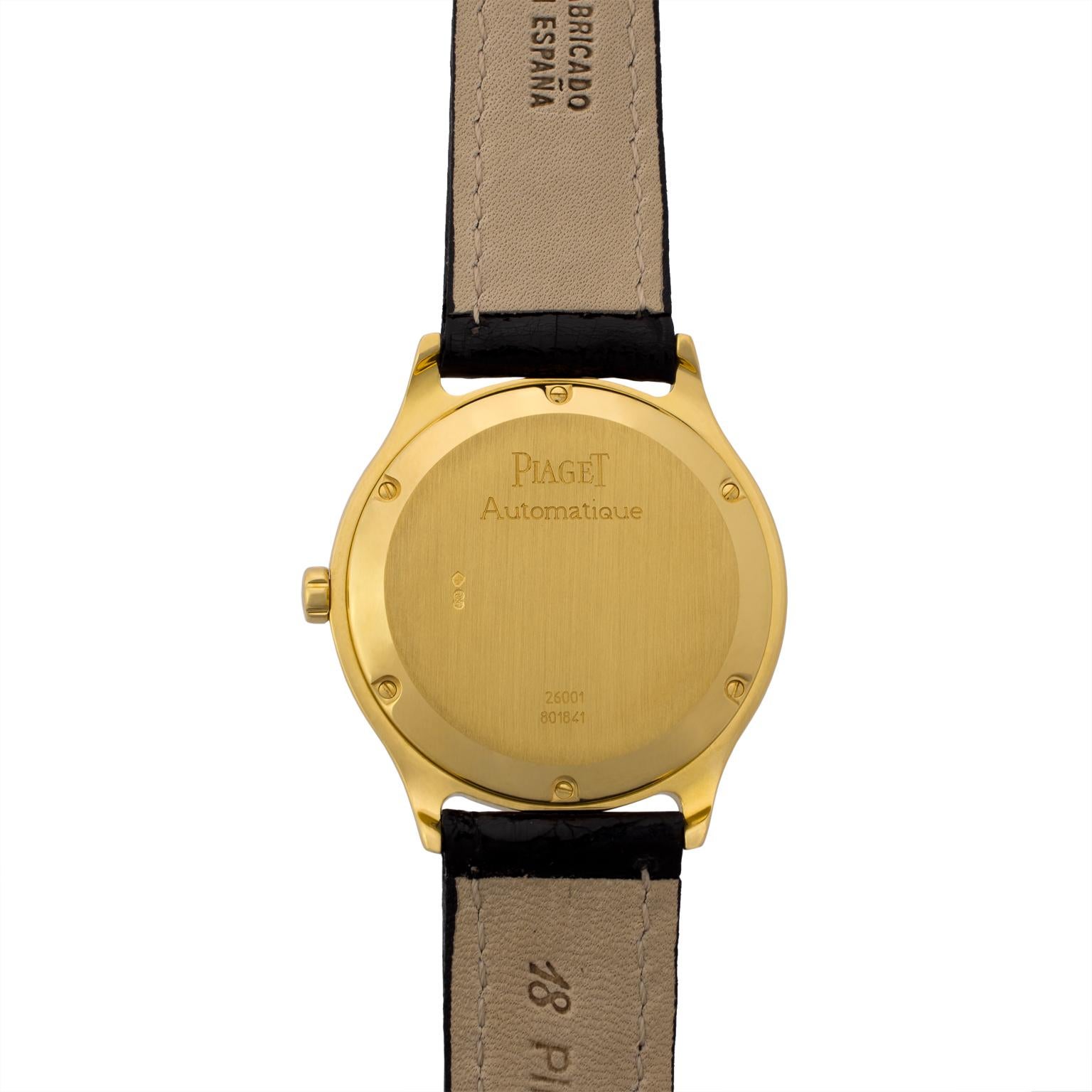 Piaget Citea Automatic Gold Wristwatch 1