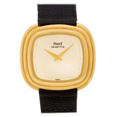 Vintage Piaget Classic 75101, Gold Dial, Certified and Warranty