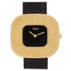 Vintage Piaget Classic 99036, Black Dial, Certified and Warranty