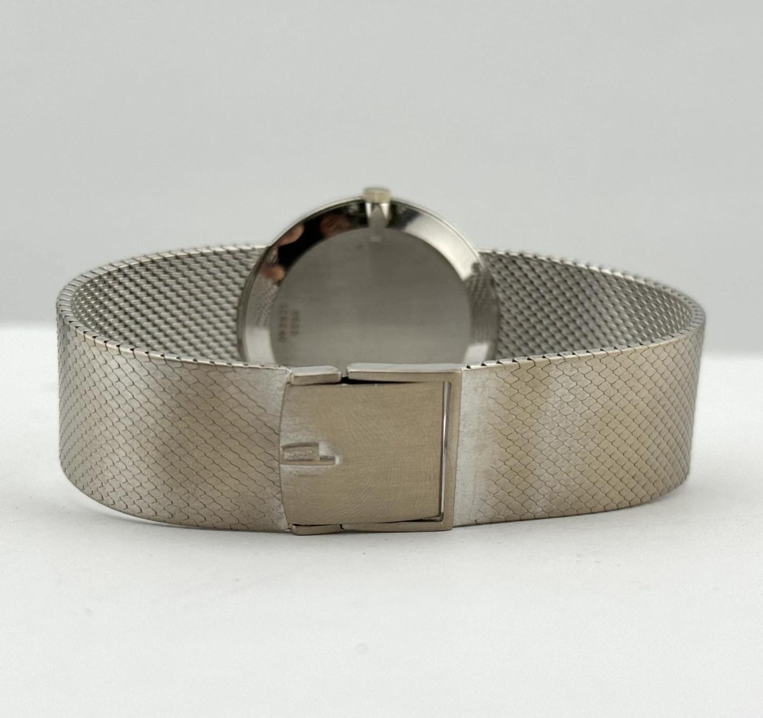 Piaget Classic Watch 9633 32mm 18K White Gold For Sale 2