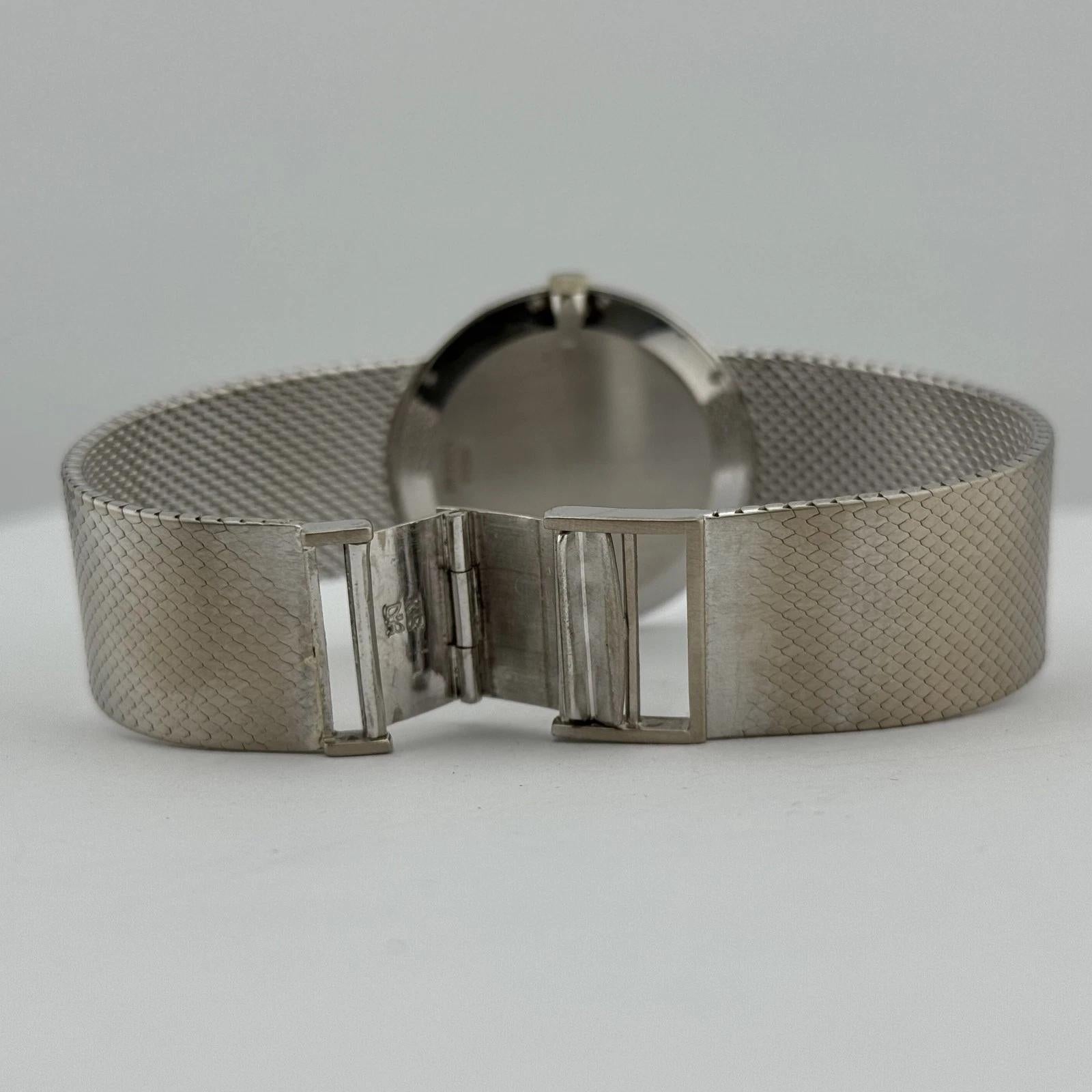 Piaget Classic Watch 9633 32mm 18K White Gold For Sale 3