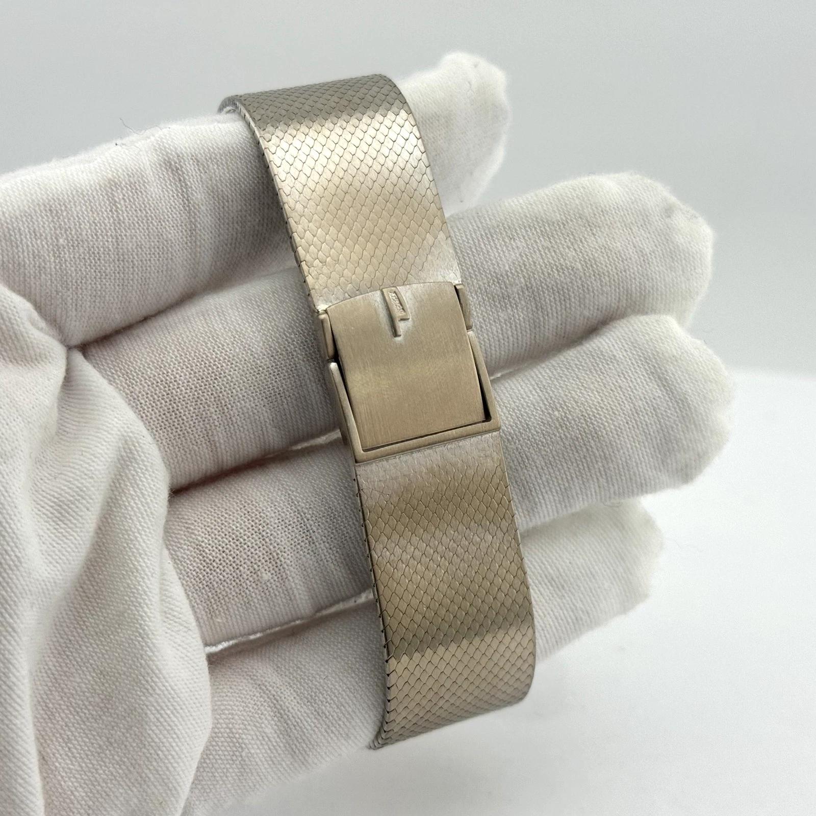 Piaget Classic Watch 9633 32mm 18K White Gold For Sale 5