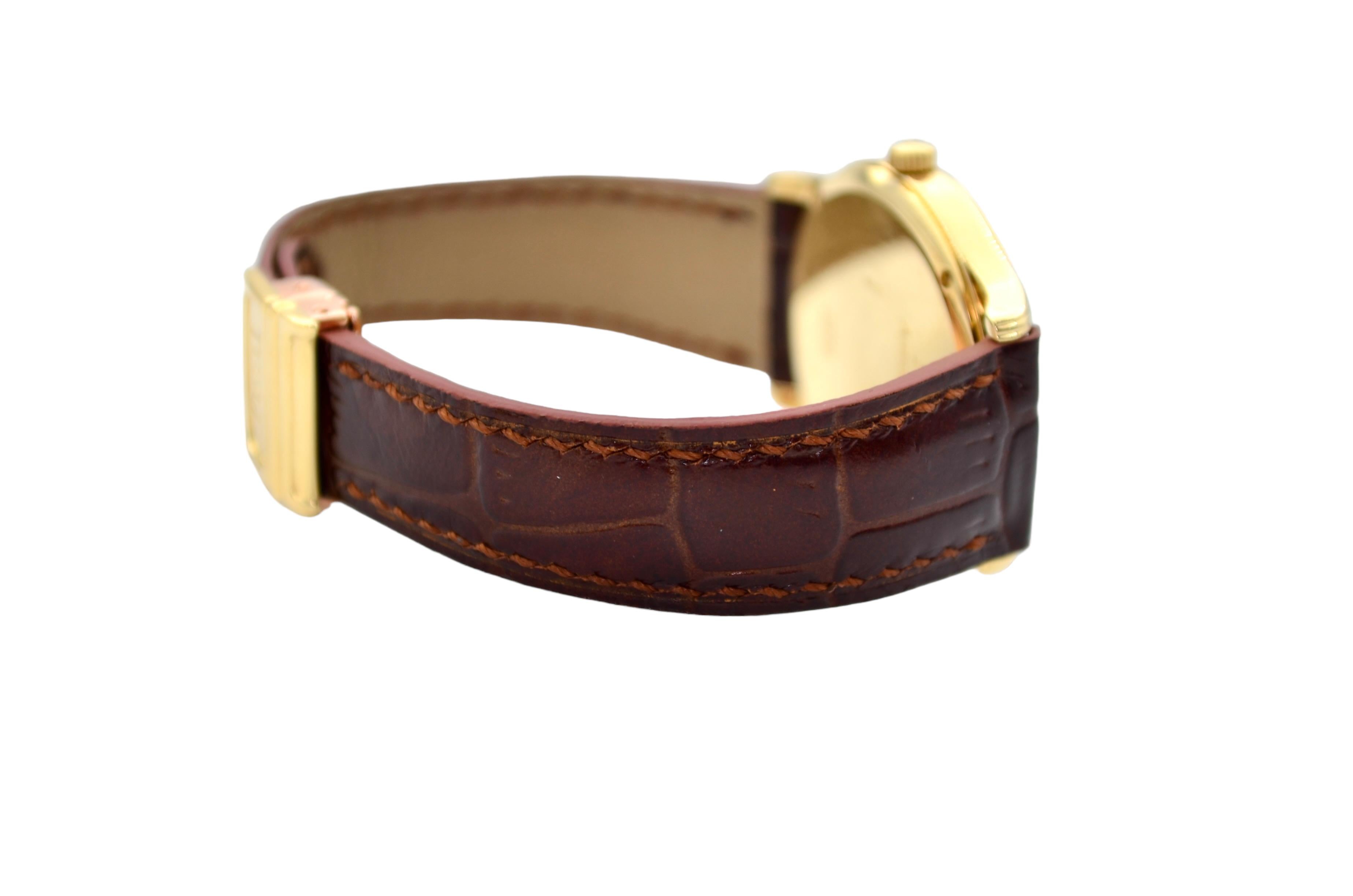 Piaget Classique 33mm 18K Gelbgold Graues Zifferblatt Automatik Ref: 24022 7