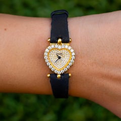 Piaget Classique Heart Watch Factory Set Diamonds