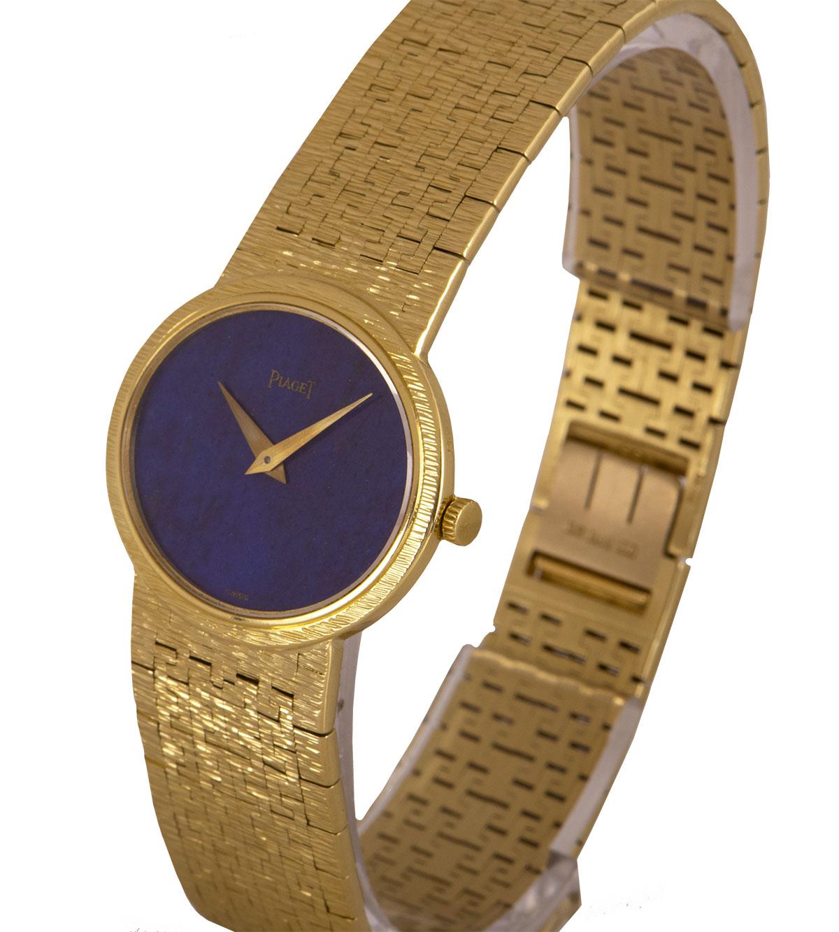 piaget lapis lazuli watch