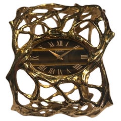 Piaget Manschettenuhr aus Gold und Tigerauge aus dem Jahr 1970