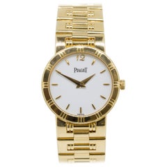 Retro Piaget Dancer 18 Karat Gold Wristwatch