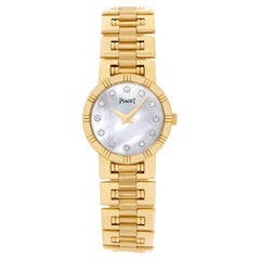 Piaget Dancer 18k Yellow Gold Wristwatch Ref 80563K81